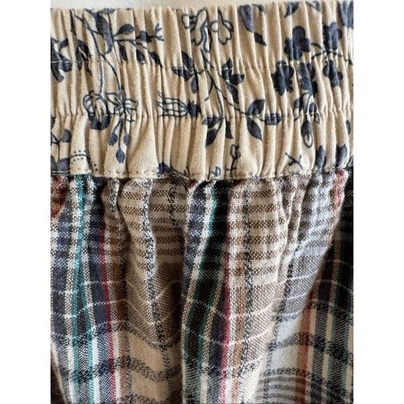 Erika & Co womens M 100% cotton country quilted vest full A-line pull on skirt f - Picture 6 of 8